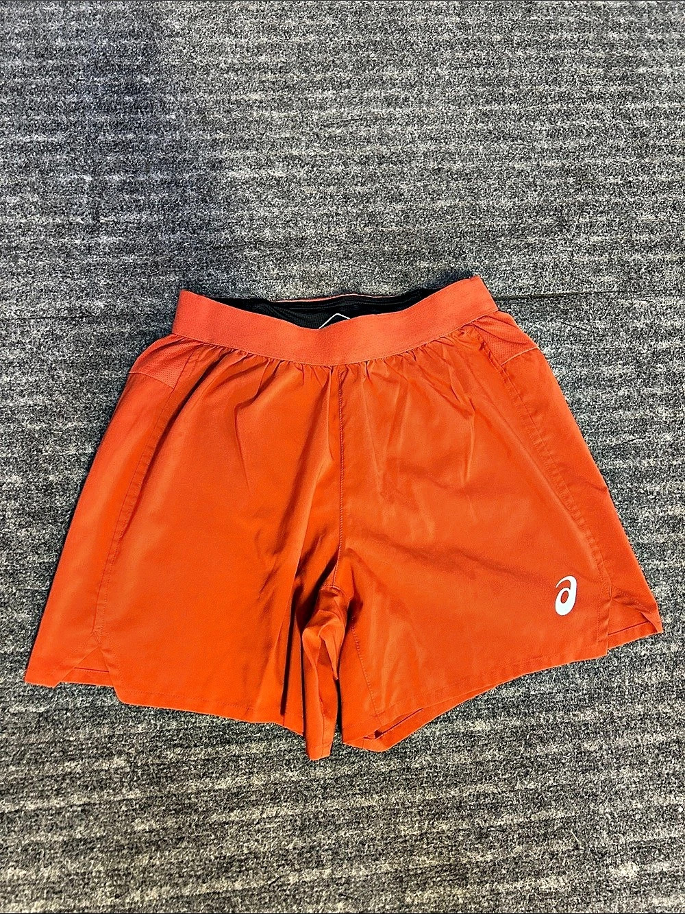 ASICS Road 3.5In Shorts Athletic Orange Small